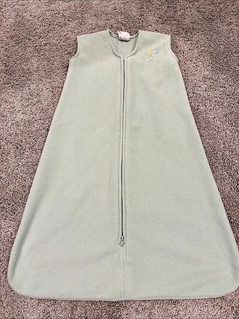 Halo SleepSack Micro-Fleece Wearable Blanket Sage Green Baby Medium
